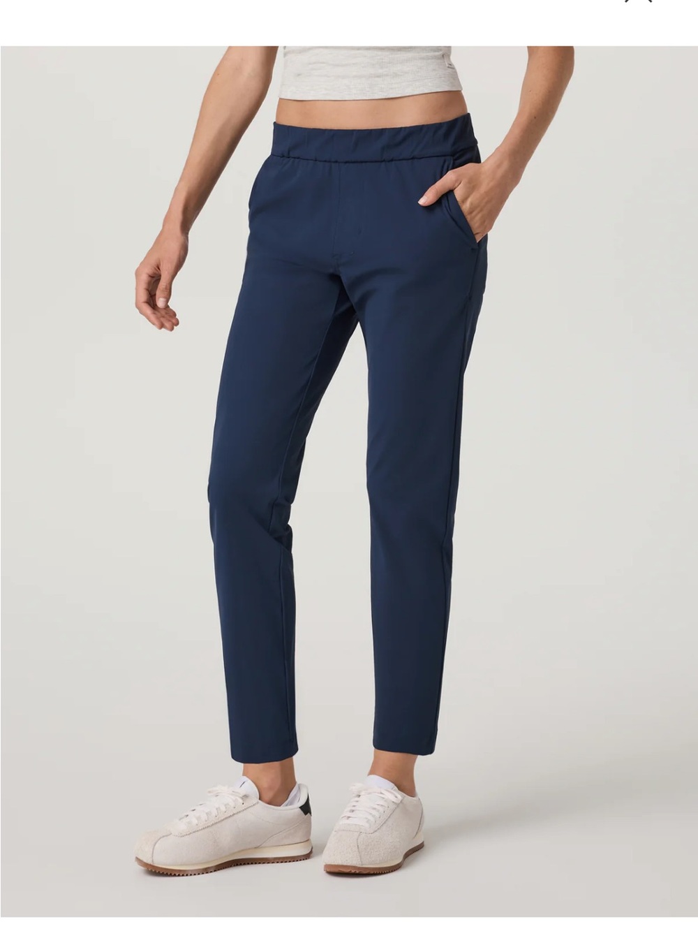Vuori Miles Ankle Pant - Navy